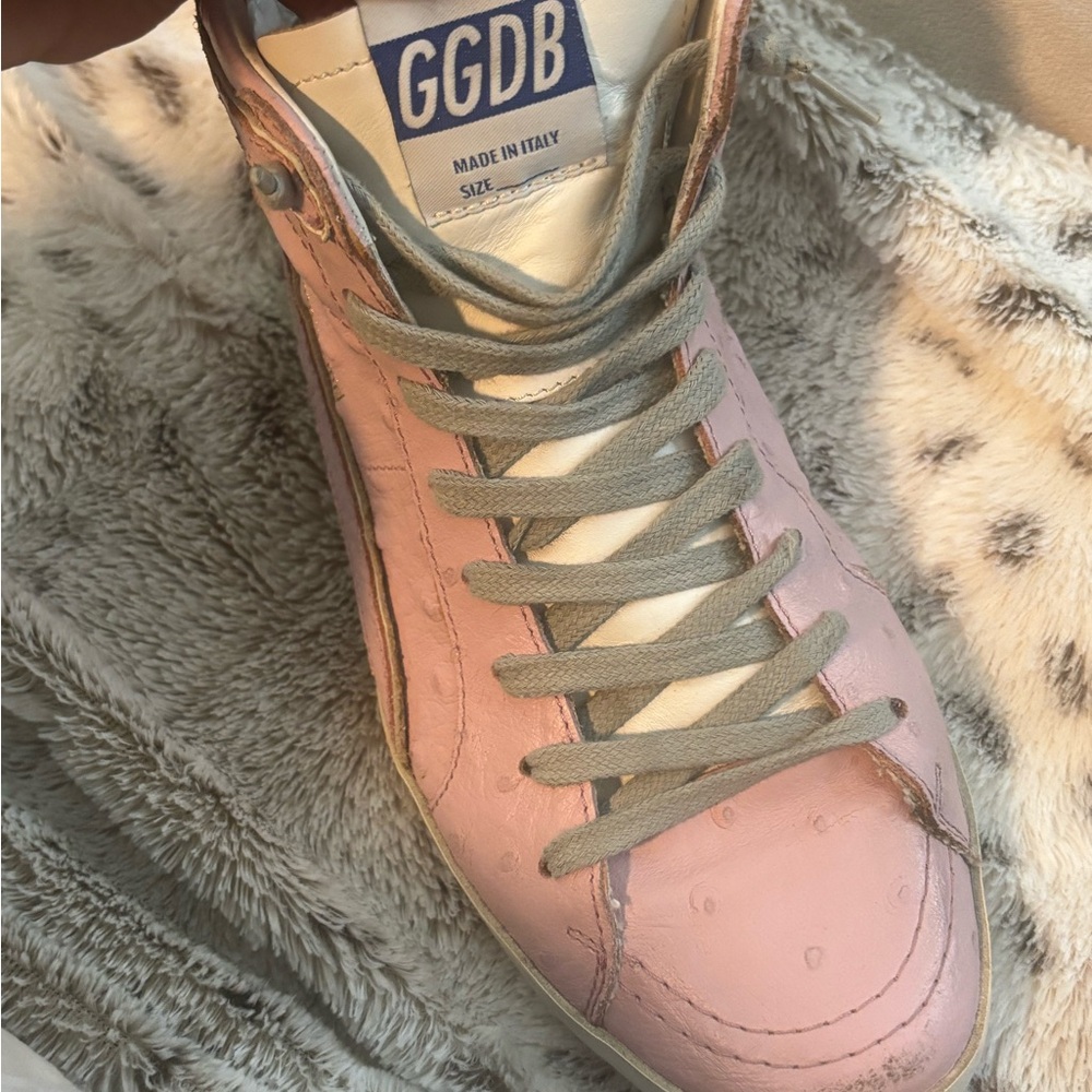 Golden Goose pink high top sneakers - Picture 9 of 16